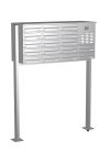 Knobloch Briefkastenanlage FS172-244H-P-E, Farbe: Edelstahl
