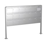 Knobloch Briefkastenanlage FS173-244-P-E, Farbe: Edelstahl