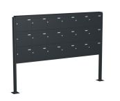 Knobloch Briefkastenanlage FS180-244-P, Farbe: RAL 7016 Anthrazitgrau glatt matt