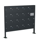 Knobloch Briefkastenanlage FS181-200-P, Farbe: RAL 7016 Anthrazitgrau glatt matt