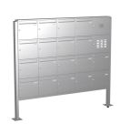 Knobloch Briefkastenanlage FS181-244-P-E, Farbe: Edelstahl