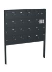 Knobloch Briefkastenanlage FS182-200, Farbe: RAL 7016 Anthrazitgrau glatt matt