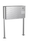Knobloch Briefkastenanlage FS182-244H-P-E, Farbe: Edelstahl