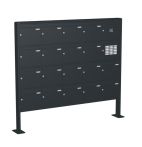 Knobloch Briefkastenanlage FS183-200-P, Farbe: RAL 7016 Anthrazitgrau glatt matt