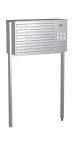 Knobloch Briefkastenanlage FS183-244H-E, Farbe: Edelstahl