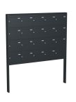 Knobloch Briefkastenanlage FS190-200, Farbe: RAL 7016 Anthrazitgrau glatt matt