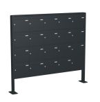 Knobloch Briefkastenanlage FS190-200-P, Farbe: RAL 7016 Anthrazitgrau glatt matt