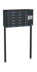 Knobloch Briefkastenanlage FS191-244H, Farbe: RAL 7016 Anthrazitgrau glatt matt