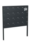 Knobloch Briefkastenanlage FS192-200, Farbe: RAL 7016 Anthrazitgrau glatt matt