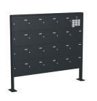 Knobloch Briefkastenanlage FS192-200-P, Farbe: RAL 7016 Anthrazitgrau glatt matt