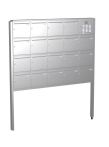 Knobloch Briefkastenanlage FS192-244-E, Farbe: Edelstahl