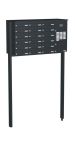 Knobloch Briefkastenanlage FS192-244H, Farbe: RAL 7016 Anthrazitgrau glatt matt