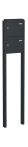 Knobloch Briefkastenanlage FS20-244A, Farbe: RAL 7016 Anthrazitgrau glatt matt
