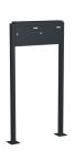 Knobloch Briefkastenanlage FS20-244B-P, Farbe: RAL 7016 Anthrazitgrau glatt matt