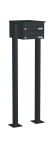 Knobloch Briefkastenanlage FS20-244H-P, Farbe: RAL 7016 Anthrazitgrau glatt matt