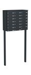 Knobloch Briefkastenanlage FS200-244H, Farbe: RAL 7016 Anthrazitgrau glatt matt