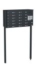 Knobloch Briefkastenanlage FS201-244H, Farbe: RAL 7016 Anthrazitgrau glatt matt