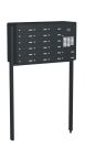 Knobloch Briefkastenanlage FS202-220, Farbe: RAL 7016 Anthrazitgrau glatt matt