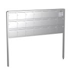 Knobloch Briefkastenanlage FS202-244-E, Farbe: Edelstahl
