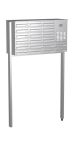 Knobloch Briefkastenanlage FS202-244H-E, Farbe: Edelstahl