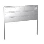 Knobloch Briefkastenanlage FS203-244-E, Farbe: Edelstahl