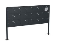 Knobloch Briefkastenanlage FS203-244-P, Farbe: RAL 7016 Anthrazitgrau glatt matt
