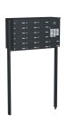 Knobloch Briefkastenanlage FS203-244H, Farbe: RAL 7016 Anthrazitgrau glatt matt