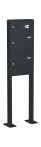 Knobloch Briefkastenanlage FS21-200-P, Farbe: RAL 7016 Anthrazitgrau glatt matt