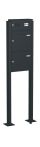 Knobloch Briefkastenanlage FS21-244-P, Farbe: RAL 7016 Anthrazitgrau glatt matt