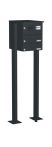 Knobloch Briefkastenanlage FS21-244H-P, Farbe: RAL 7016 Anthrazitgrau glatt matt