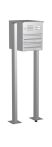 Knobloch Briefkastenanlage FS21-244H-P-E, Farbe: Edelstahl