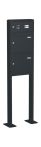 Knobloch Briefkastenanlage FS23-200-P, Farbe: RAL 7016 Anthrazitgrau glatt matt