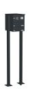 Knobloch Briefkastenanlage FS23-244H-P, Farbe: RAL 7016 Anthrazitgrau glatt matt