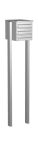 Knobloch Briefkastenanlage FS30-244H-E, Farbe: Edelstahl