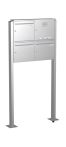 Knobloch Briefkastenanlage FS31-244-P-E, Farbe: Edelstahl