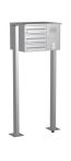 Knobloch Briefkastenanlage FS31-244H-P-E, Farbe: Edelstahl