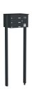 Knobloch Briefkastenanlage FS32-244H, Farbe: RAL 7016 Anthrazitgrau glatt matt