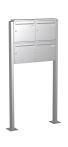 Knobloch Briefkastenanlage FS40-244-P-E, Farbe: Edelstahl