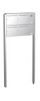 Knobloch Briefkastenanlage FS42-244-E, Farbe: Edelstahl