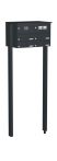 Knobloch Briefkastenanlage FS42-244H, Farbe: RAL 7016 Anthrazitgrau glatt matt