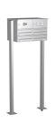 Knobloch Briefkastenanlage FS43-244H-P-E, Farbe: Edelstahl