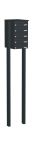 Knobloch Briefkastenanlage FS50-244H, Farbe: RAL 7016 Anthrazitgrau glatt matt