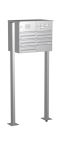 Knobloch Briefkastenanlage FS51-244H-P-E, Farbe: Edelstahl