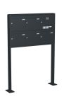 Knobloch Briefkastenanlage FS52-200-P, Farbe: RAL 7016 Anthrazitgrau glatt matt