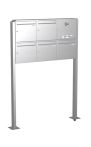 Knobloch Briefkastenanlage FS53-244-P-E, Farbe: Edelstahl