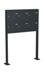 Knobloch Briefkastenanlage FS60-200-P, Farbe: RAL 7016 Anthrazitgrau glatt matt