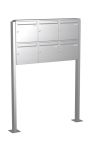 Knobloch Briefkastenanlage FS60-244-P-E, Farbe: Edelstahl