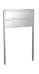 Knobloch Briefkastenanlage FS61-244-E, Farbe: Edelstahl