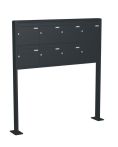 Knobloch Briefkastenanlage FS70-200-P, Farbe: RAL 7016 Anthrazitgrau glatt matt