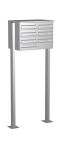Knobloch Briefkastenanlage FS70-244H-P-E, Farbe: Edelstahl